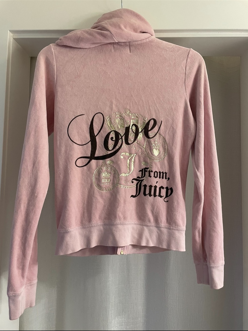 Juicy CouturePink Zip-Up Hooded Jacket - Picture 2 of 4